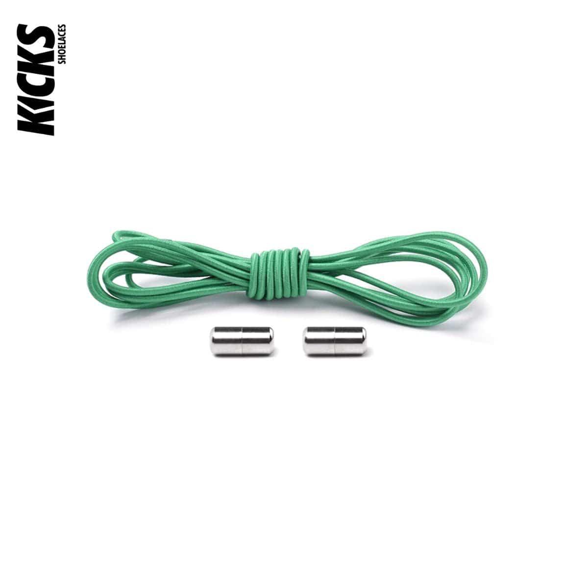 green-matte-no-tie-shoelaces