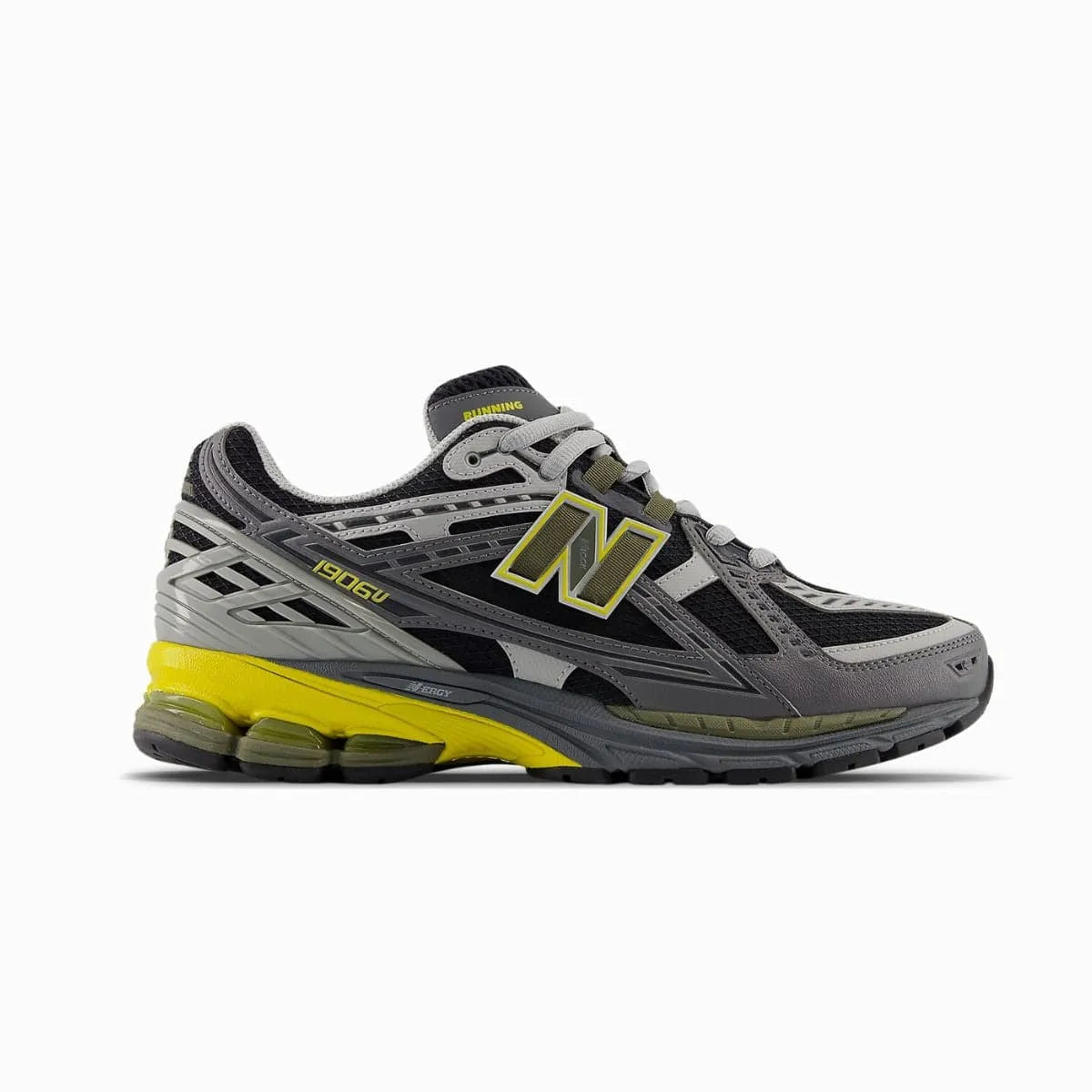 Light grey thick laces for New Balance 1906 shoes and sneakers by Kicks Shoelaces