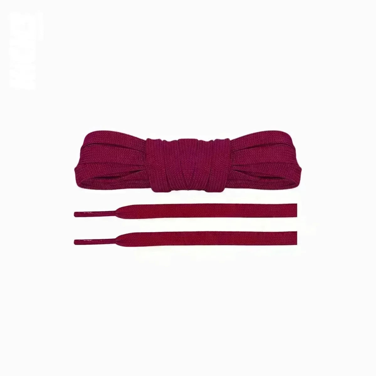 Burgundy replacement laces for Nike Interact Run running shoes by Kicks Shoelaces