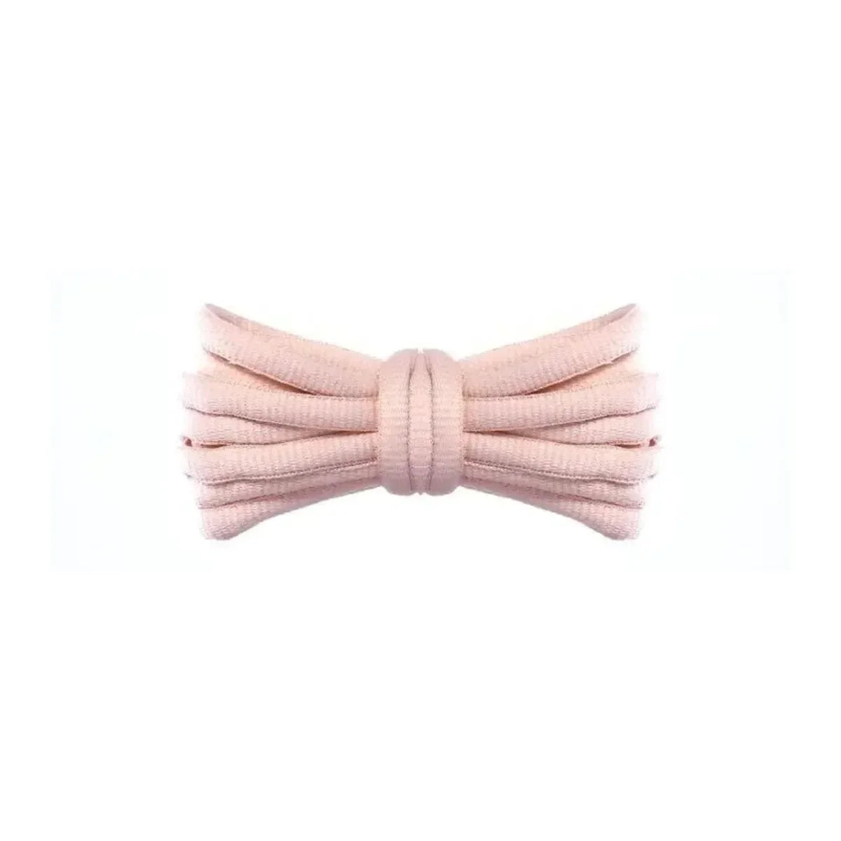Light pink replacement thick oval shoelaces shoes and sneakers