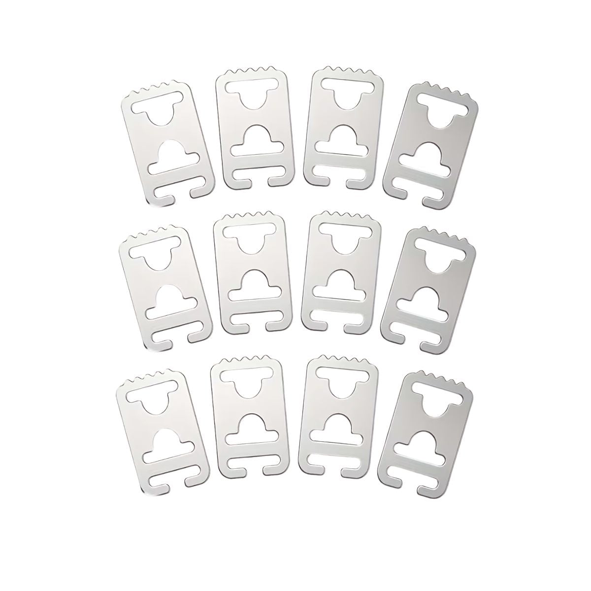 No-tie laces anchors 3 pack for elastic laces