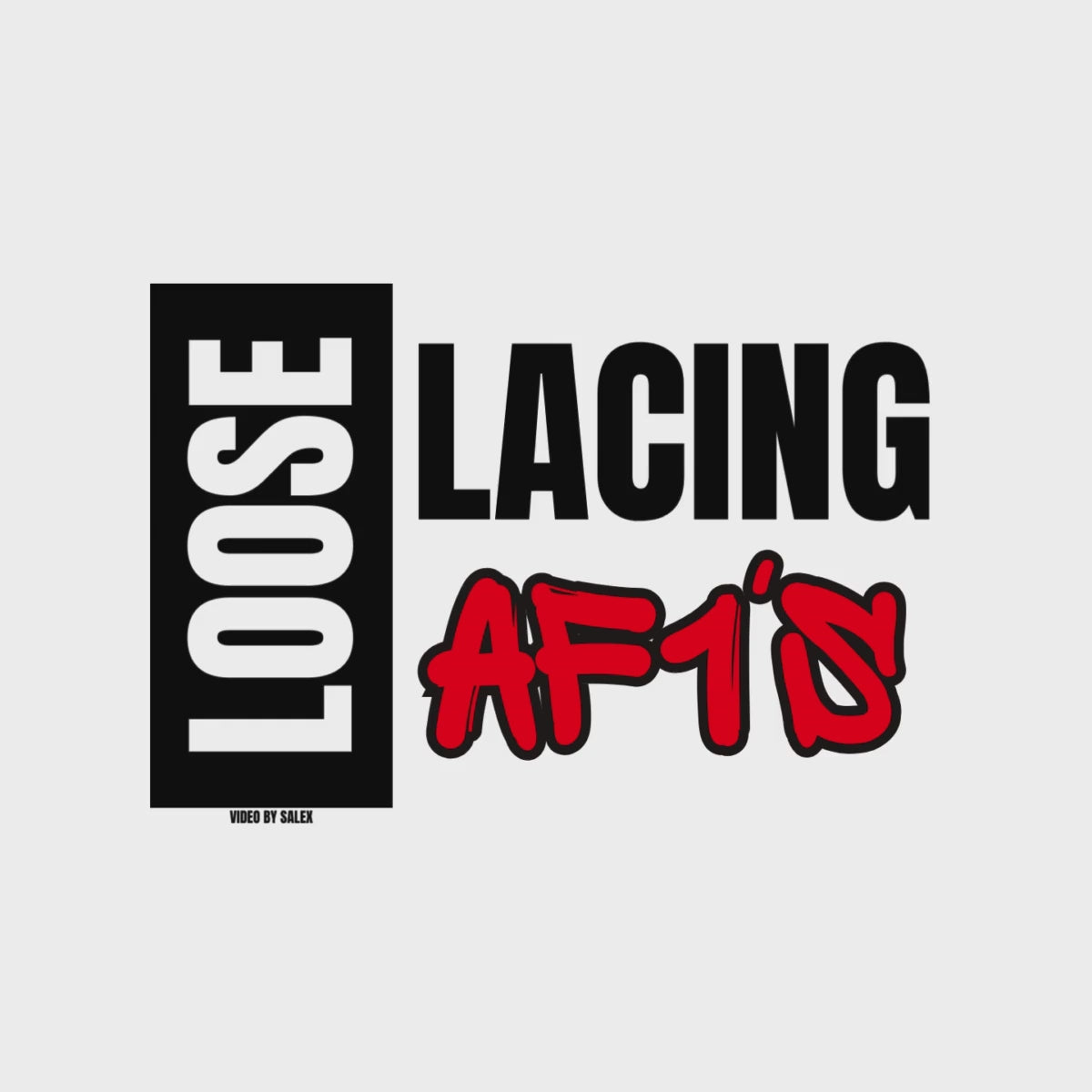 How to lace up Nike Air Force 1 sneakers