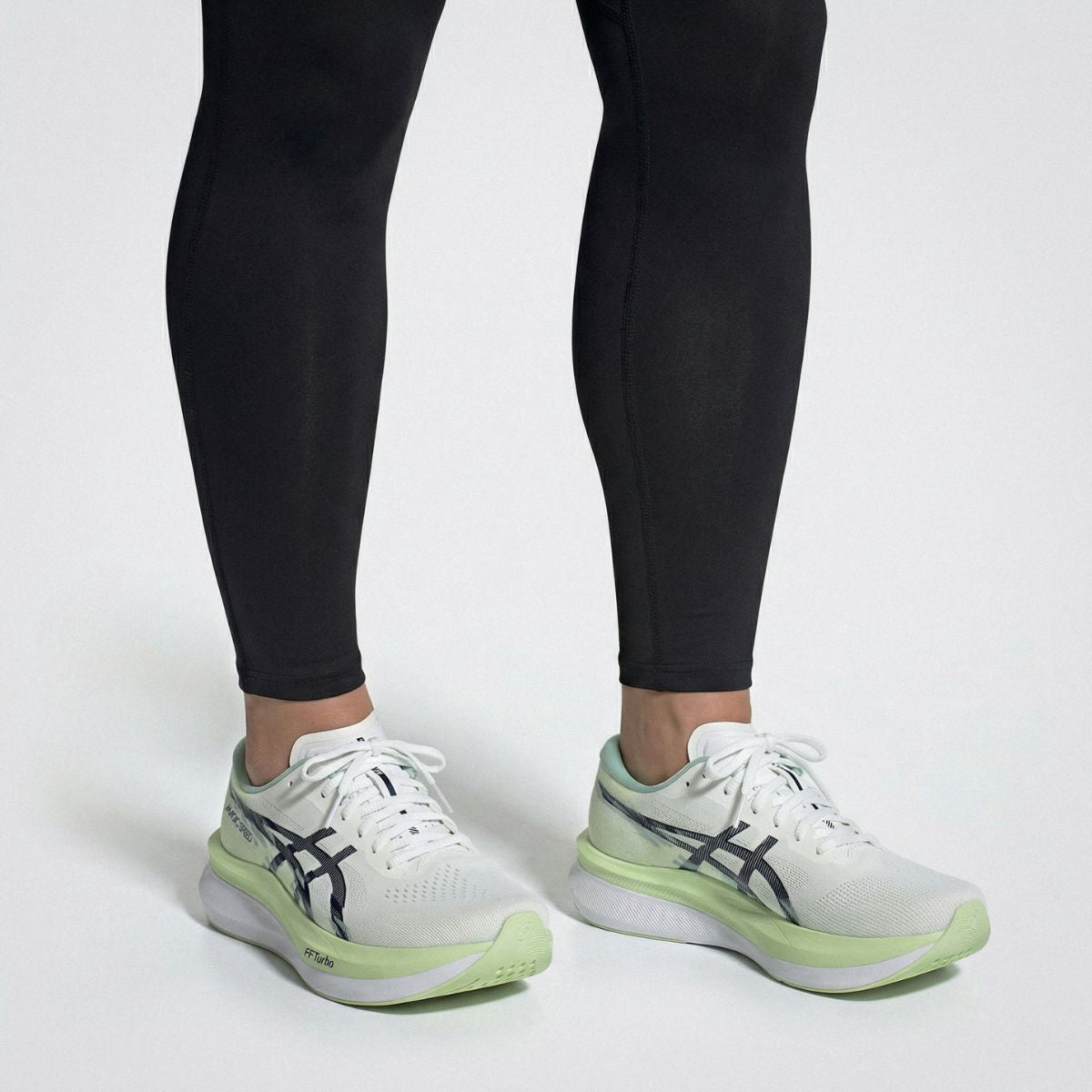 Replacement shoes laces for Asics Magic Speed by Kicks Shoelaces, performance running shoe laces in multiple lengths and colors.