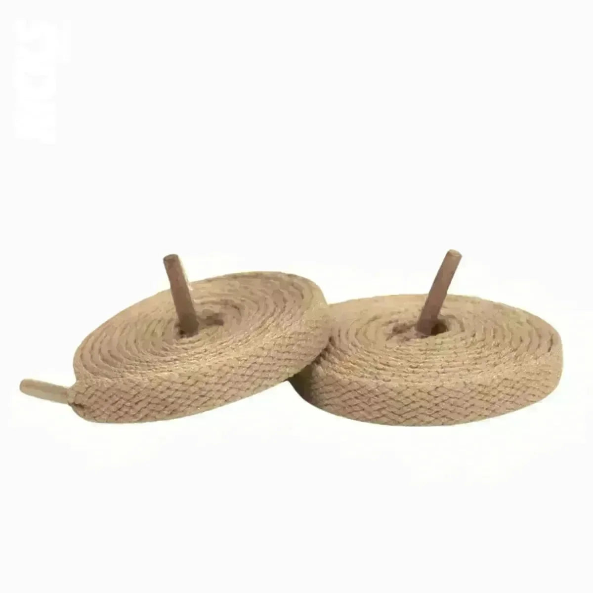 Light brown replacement laces for Vans SK8 Hi sneakers by Kicks Shoelaces