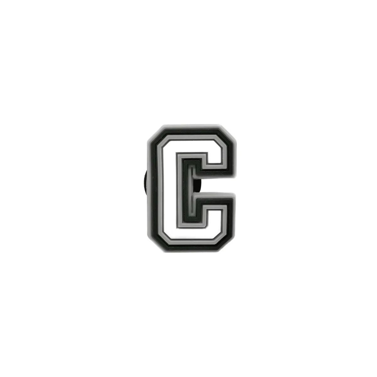 Varsity letter C shoe charm compatible with crocs and clogs