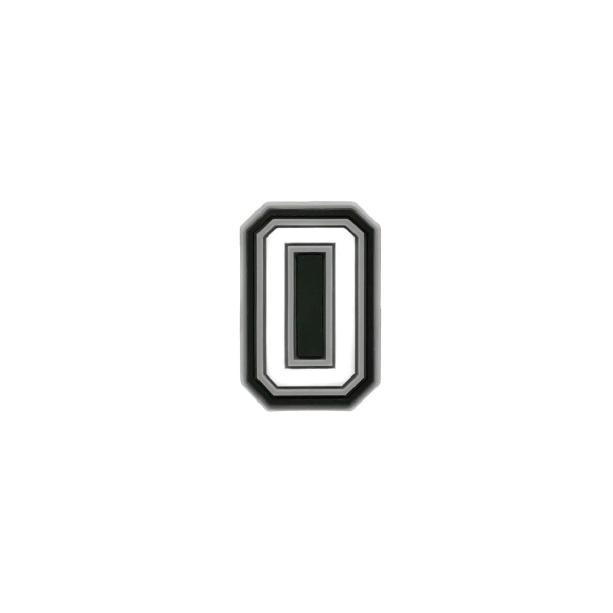 Varsity letter O shoe charm compatible with Crocs and clogs