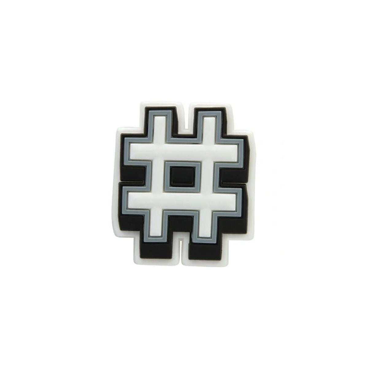 hashtag shoe charm compatible with Crocs and clogs