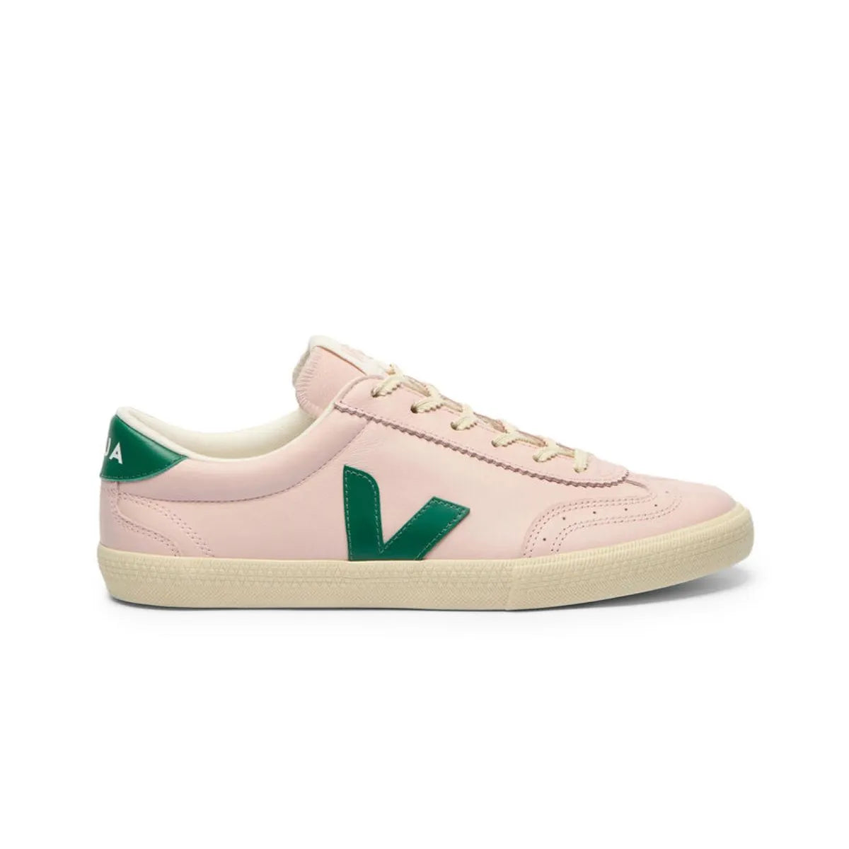 VEJA Volley Sneakers with replacement sawtooth laces by Kicks Shoelaces