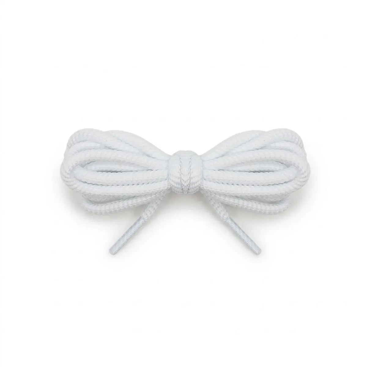 White spiral rope replacement laces for Bad Bunny x adidas Gazelle Indoor by Kicks Shoelaces