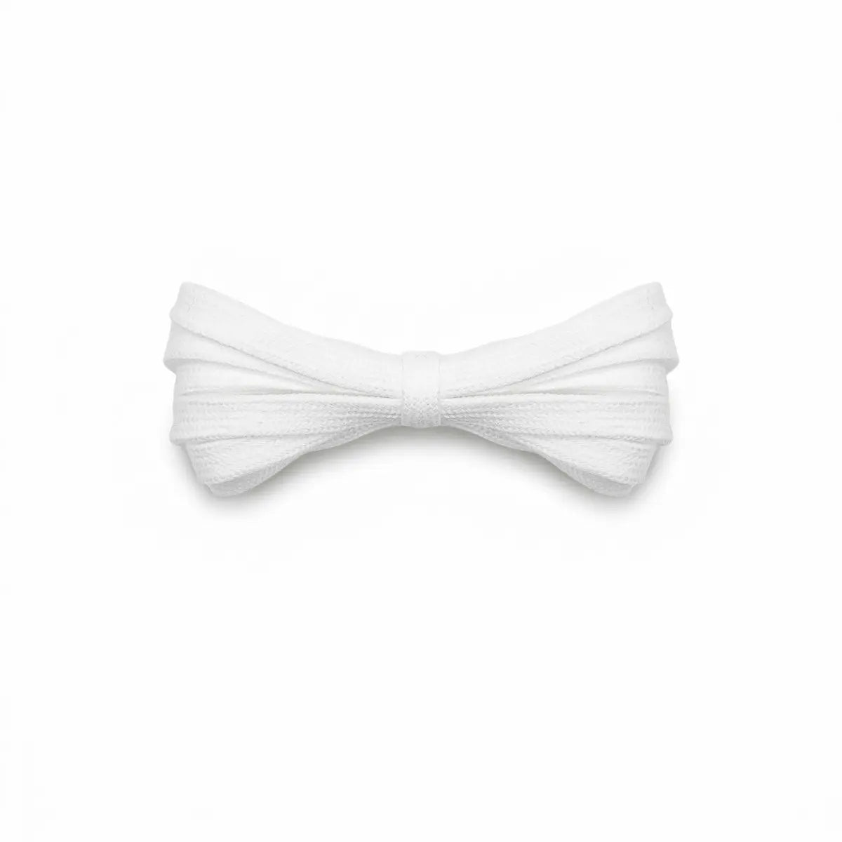 White shoe laces for CDG Converse sneakers by Kicks Shoelaces